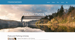 Desktop Screenshot of fishingworks.com